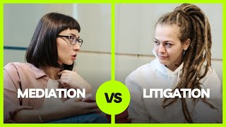 Mediation vs Litigation Choosing the Right Approach for Family Law Disputes [upl. by Ylecic591]