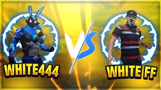 WHITE 444 VS WHITE FF  1VS1 WHITE IS BACK IN FIELD GUYS [upl. by Yrian]