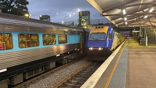 Trains at Maitland and Macdonaldtown [upl. by Wehttam]