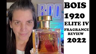 BOIS 1920  ELITE IV Fragrance Review Tobacco honey amber 2022 [upl. by Hartzke]