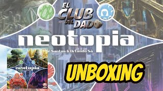 Neotopia  Unboxing  El club del dado [upl. by Winer823]