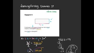 1p eksamen del 1 vår 2022 oppgave 6 [upl. by Annehs486]
