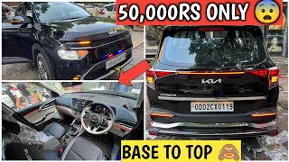 UNDER 50000₹ 😱 KIA CARENS MODIFIED BASE TO TOP  2024 KIA CARENS MODIFIED🔥KIA CARENS MODIFICATION [upl. by Aissirac]