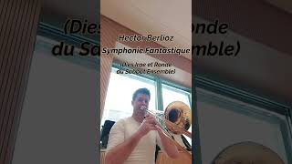 Berlioz Symphonie Fantastique trombone excerpt shorts [upl. by Eiramit]