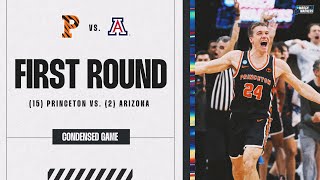 Princeton vs Arizona  First Round NCAA tournament extended highlights [upl. by Loleta]