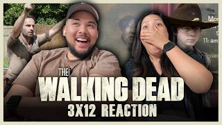 My Wifes Epic First Reaction to THE WALKING DEAD  3x12  Clear [upl. by Eybba]