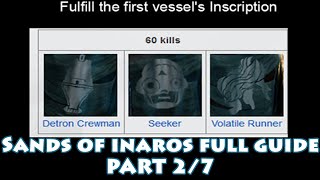 Sands of Inaros Full Guide 27  Fulfill the first vessels challenge  Volatile runner [upl. by Elimaj]