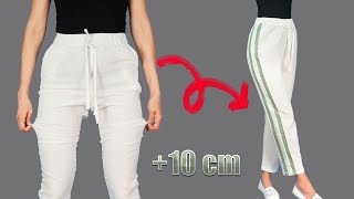 How to upsize a tight pants by 10 cm to fit you perfectly [upl. by Zilber]