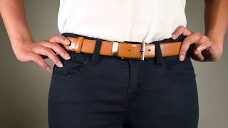 Tutoriel  ajuster la longueur de sa ceinture [upl. by Asiruam567]