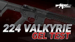 224 Valkyrie Gel Test  CMMG [upl. by Anyahc38]