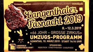 Langenthaler FasnachtsUmzug 2019 33 Min [upl. by Matthiew]