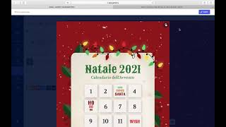 tutorial calendario dell Avvento con Genially [upl. by Runstadler]