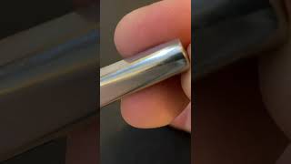 Making square silver chain links [upl. by Bobby506]