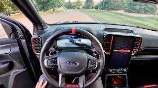 2024 Ranger Raptor  Ford Performance Tune 50hp Driving Impressions [upl. by Bain]