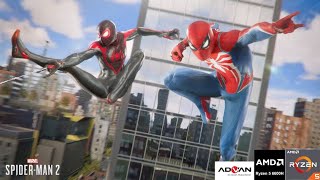 MARVEL SPIDERMAN 2 PC PORT BRAZIL VERSION 154  ADVAN WORKPLUS  RADEON 660M  RYZEN 5 6600H [upl. by Emia759]