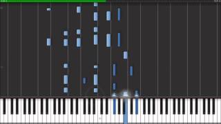 Coldplay  Shiver  Instrumental Piano Cover Synthesia Tutorial [upl. by Stutman181]