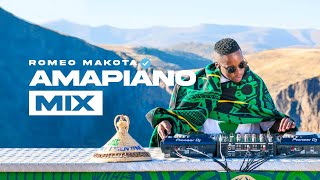 AMAPIANO MIX 2024  09 AUGUST  ROMEO MAKOTA  Maletsunyane Falls in Lesotho [upl. by Onihc]