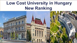 LOW COST UNIVERSITY IN HUNGARY NEW RANKING [upl. by Bander598]