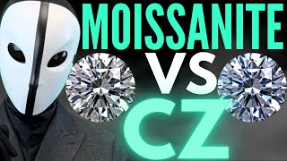 Which is the BEST DIAMOND SIMULANT Moissanite VS CZ [upl. by Ike859]