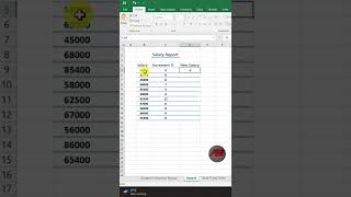 How to Calculate Increment in Salary in just 5 Seconds 🔥🙌💯  Subscribe for More Tips and Tricks 🔥😎 [upl. by Meihar566]