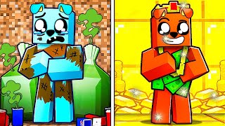 BIEDNY vs BOGATY w Minecraft [upl. by Pardner740]