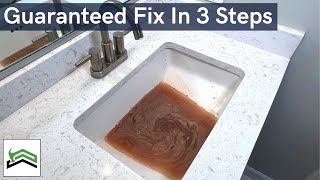 How To Unclog A Bathroom Sink Drain [upl. by Enileve]