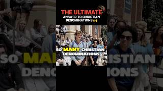 Which Denomination of Christianity is Right [upl. by Cimah]