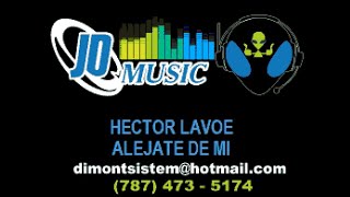 Hector Lavoe Alejate De Mi [upl. by Nimajeb]