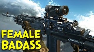 FEMALE BADASS  Battlefield 4 War Stories [upl. by Naaitsirhc394]