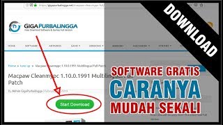 Cara Mudah Download Software di Giga Purbalingga Net [upl. by Yatnohs]