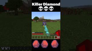 Killer Diamond 💀💀💀 minecrafmemes minecraftgameplay game english edit gaming minecraftenglish [upl. by Slemmer]