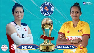 LIVE  Nepal vs Sri Lanka  Match 1  CAVA Womens Nations League 2024  नेपाल विरुद्ध श्रीलंका [upl. by Deegan105]