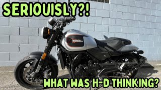 Worst bike Ive ridden this year  Harley Davidson X500 [upl. by Vasquez568]