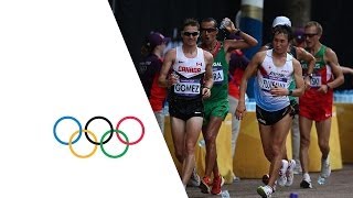 Highlights of the Race Walk Competition at the London 2012 Olympics [upl. by Lossa]