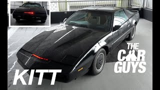 KITT from Knight Rider  WE DRIVE IT Is this the best day ever [upl. by Yelsnia]