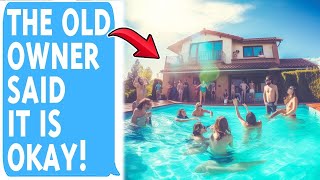 HOA Neighbor Had Illegal Pool Party On My Property Claims She Has Permission [upl. by Imoyaba620]