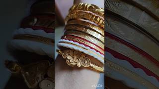 Sonar churi সোনার‌ চুড়িshortsviral  gold jewellery [upl. by Namwob]