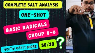 OneShot Salt AnalysisBasic Radical DetectionClass11Class 12 Practical class12practicals ahsec [upl. by Eleanora]