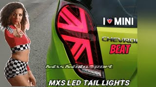 MXS3087 LED Tail Lights Chevrolet Beat mxsmotosportvideo  BEAT MODZ [upl. by Ginnifer902]