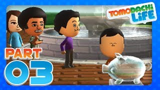 Tomodachi Life  Part 3  YoshiToMario amp Reggie FilsAime Move In 3DS [upl. by Liuqnoj]