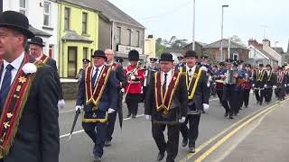 Milltown Accordion Band  Mount Horeb RBP 270 Sunday Service 2018 3 [upl. by Eenalem]