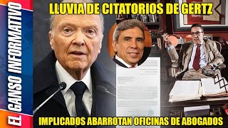 ¡Último Minuto Gertz lanza decenas de citatorios después de audiencia de Lozoya [upl. by Rehpotsrhc374]