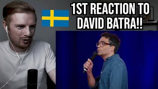 Reaction To Swedish Comedian David Batra [upl. by Acinorrev]