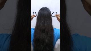 Easy high ponytail hairstyle hackhack hairstyle ponytails hairtutorial shotrs viral [upl. by Akirdnwahs70]