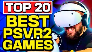 Top 20 Best PSVR2 Games For PlayStation VR 2 [upl. by Yor]