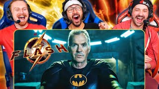 THE FLASH TRAILER 2 REACTION Flash 2023 Movie Trailer Breakdown  Batman  Michael Keaton [upl. by Anelis]