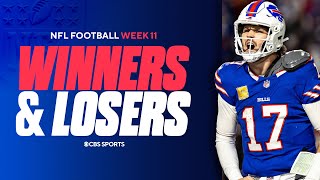 NFL Week 11 Winners amp Losers Bills knock off UNDEFEATED Chiefs rookie Bo Nix continues to shine [upl. by Ecidnac]