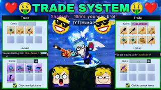 How to get rich trade system in skyblock blockman go [upl. by Ydderf]