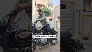 Bullet wants Justice🤣🤣🤣bullet motorcycle bike bikelovers biker sarcasm humour funny [upl. by Tegirb333]