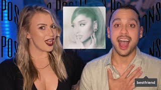 POSITIONS  ARIANA GRANDE  ALBUM REACTION WITH MY BEST FRIEND [upl. by Asereht]